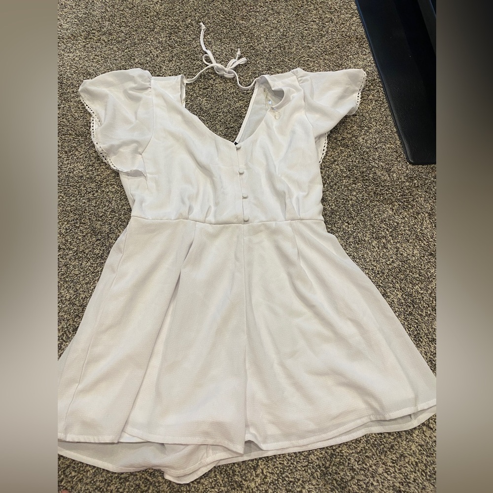 White Romper